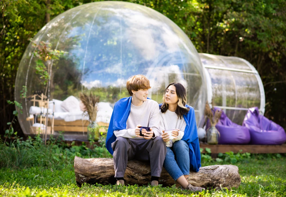 pop up bubble tent